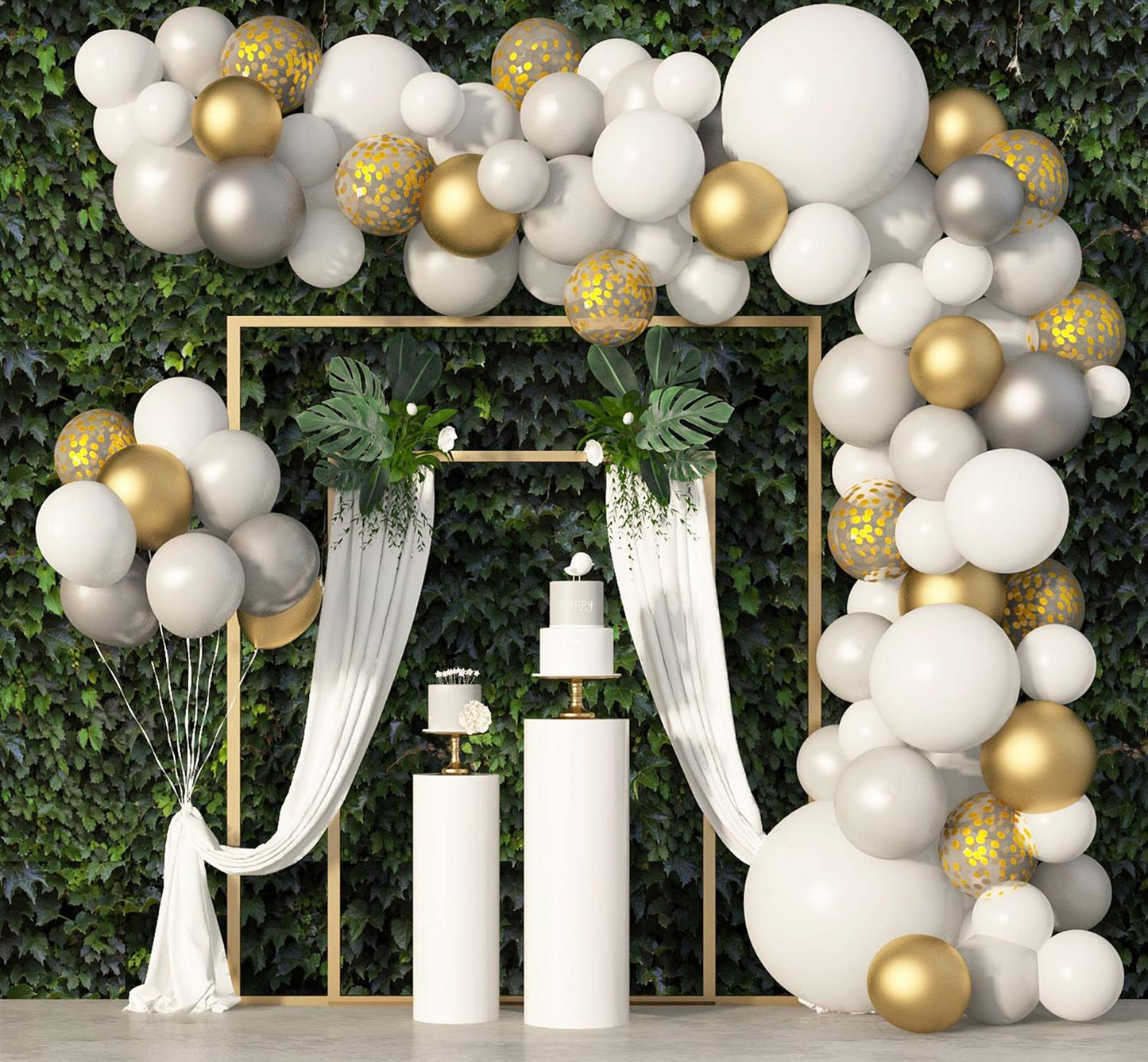 White Balloons Decorations