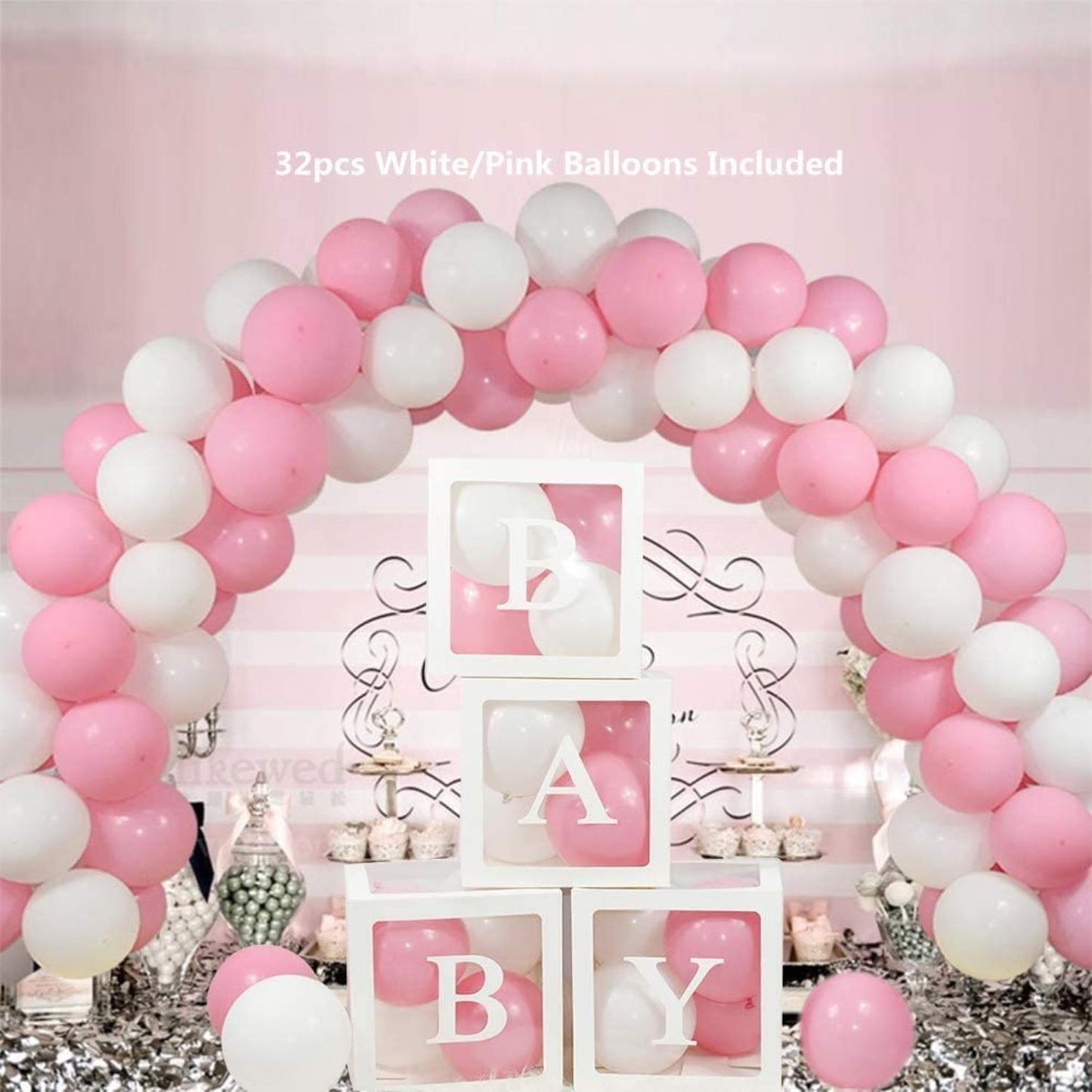 100 inch Giant Pink Balloons (20pcs)