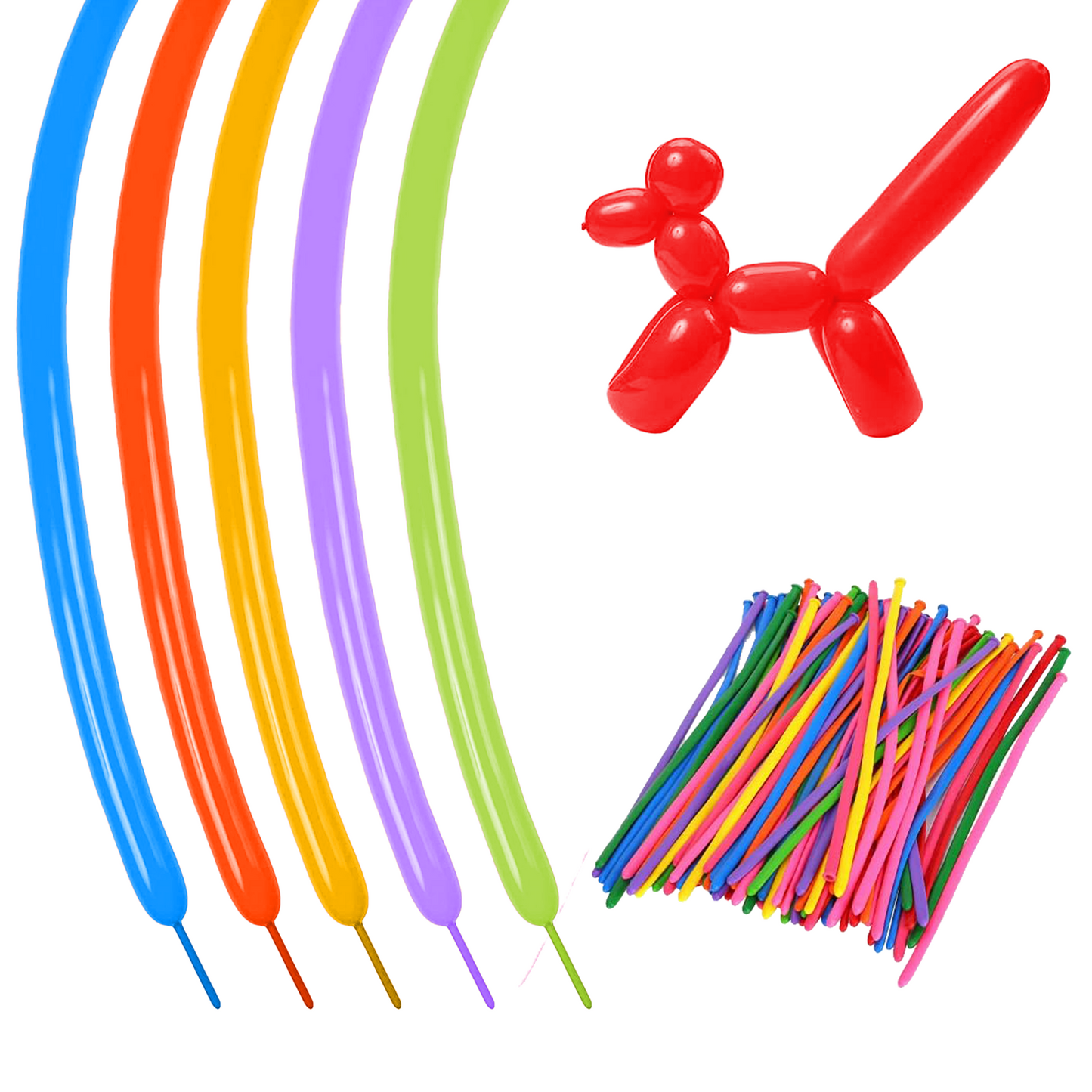 260 Assorted Twisting Balloons (5000pcs)