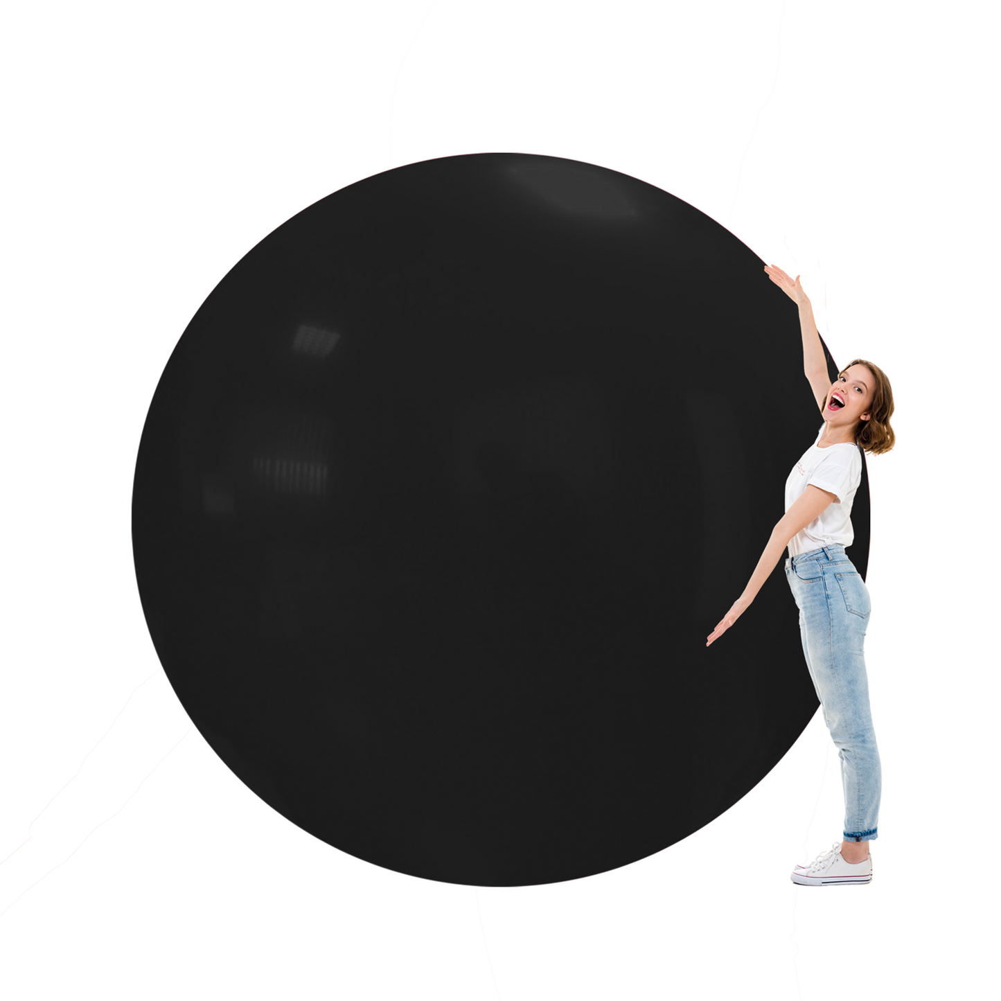 100 inch Giant Black Balloons (20pcs)