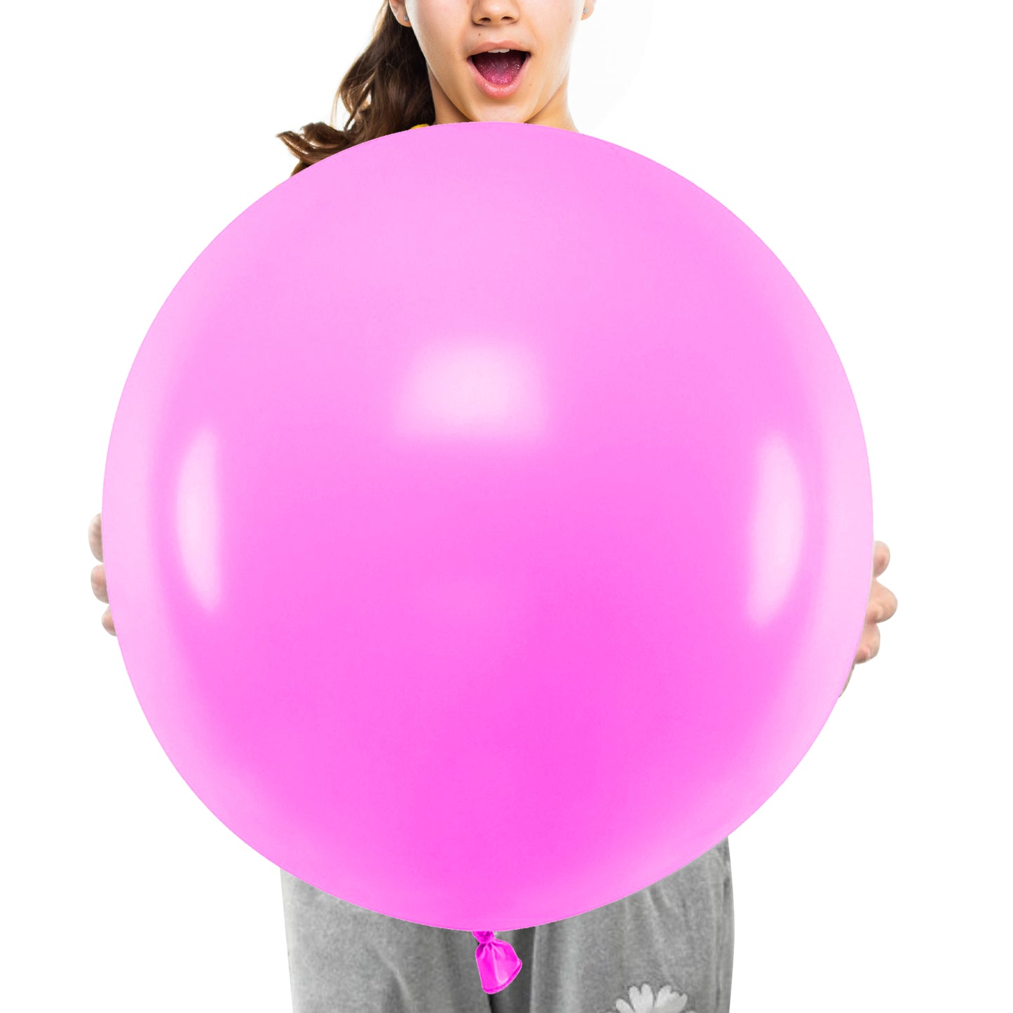 24" flamingo pink wholesale balloons