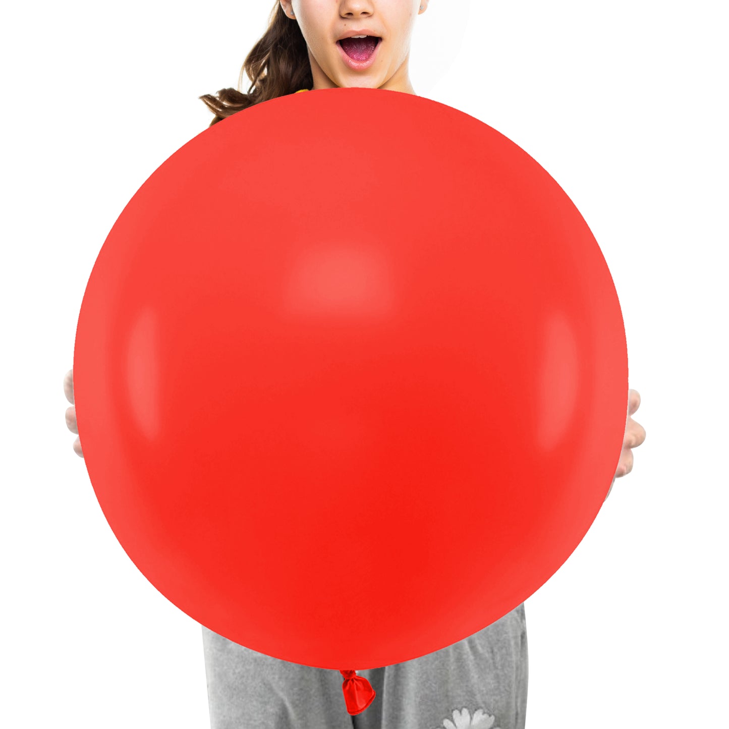 24" scarlet red wholesale balloons