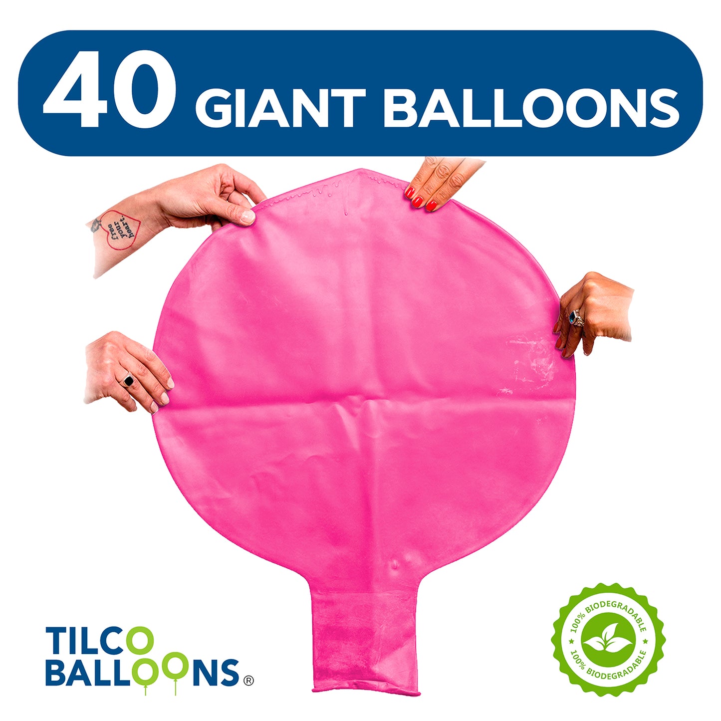 72" giant flamingo pink wholesale balloons quantity