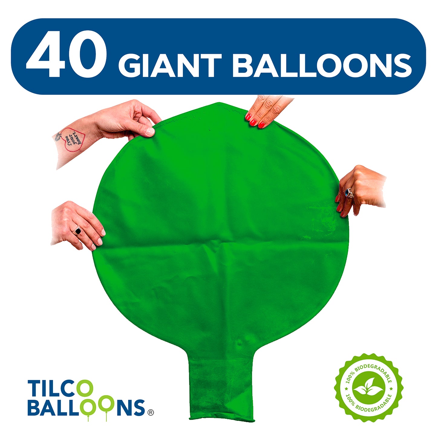 72" giant forest green wholesale balloon quantity