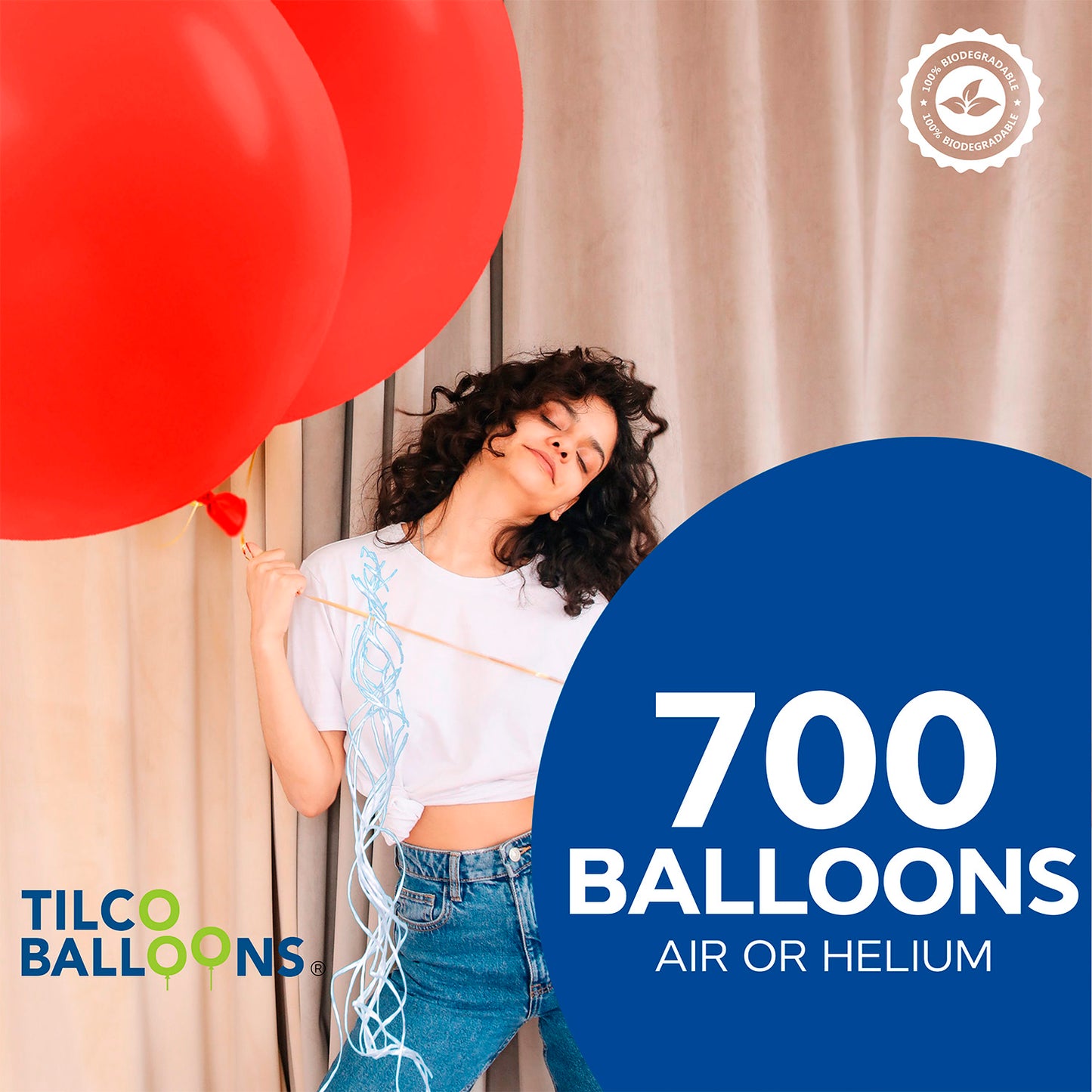 24 inch Red Balloons (700pcs)