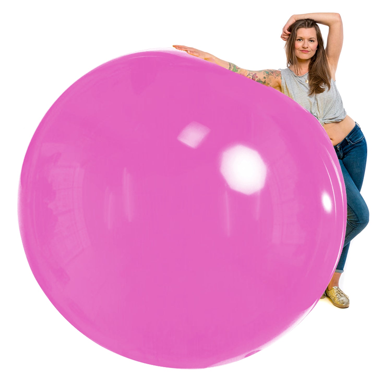72" giant flamingo pink wholesale balloons