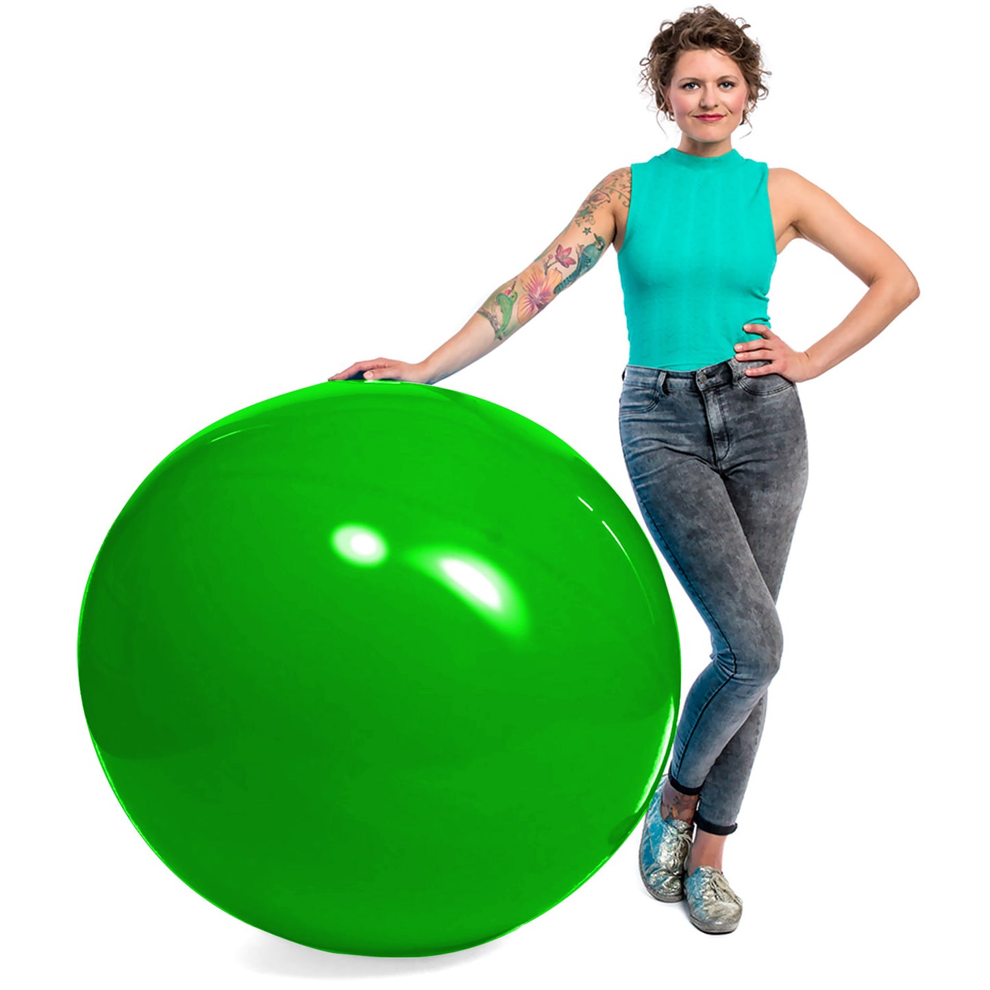 40" Forest Green Biodegradable Balloons