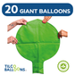 100 inch Giant Lime Green Balloons (20pcs)