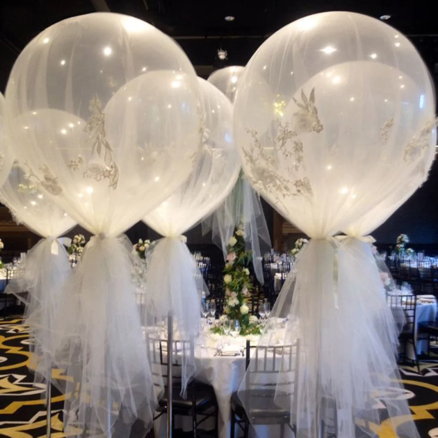 100 inch Giant Clear Balloons (20pcs)