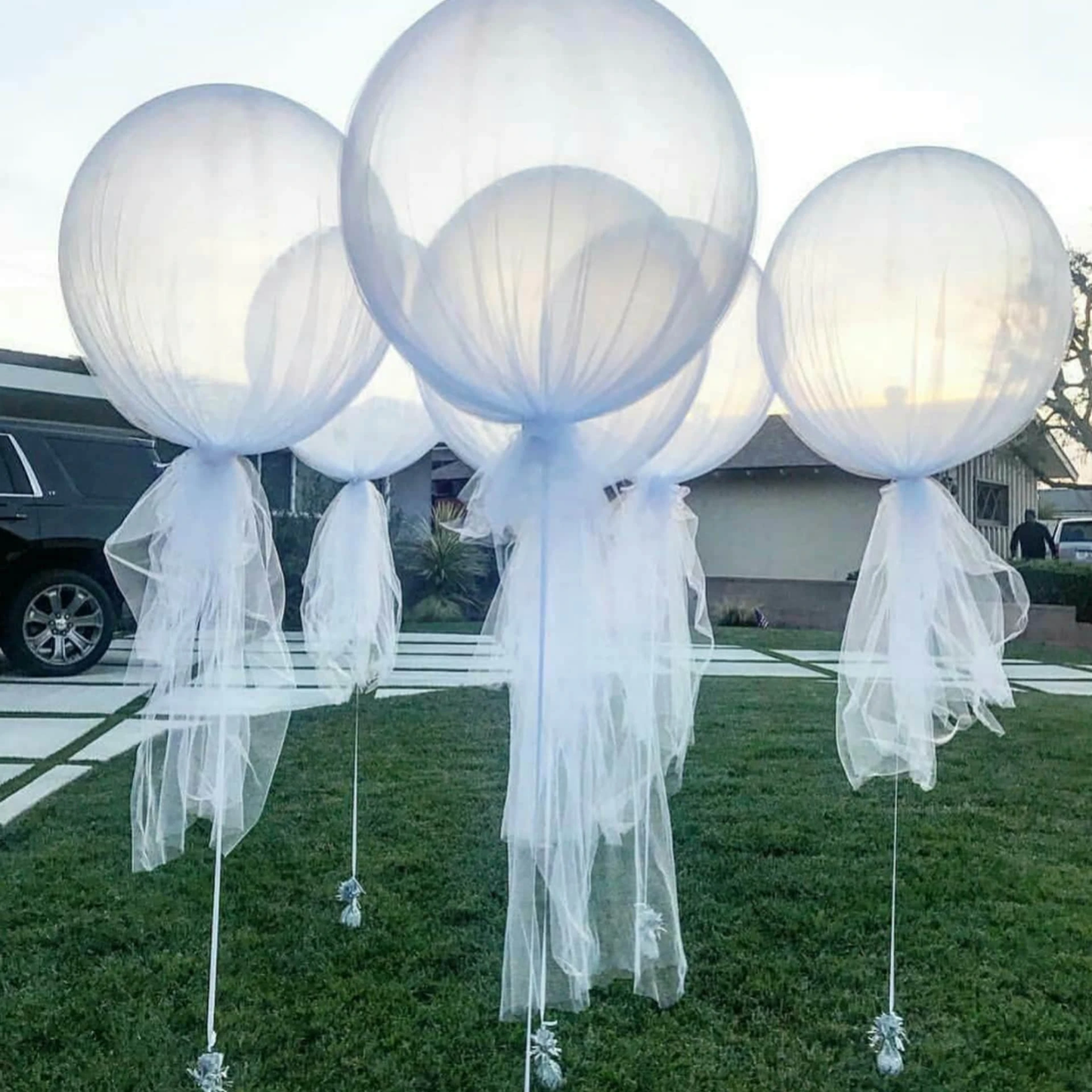 100 inch Giant Clear Balloons (20pcs)