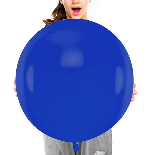 17 inches blue balloons