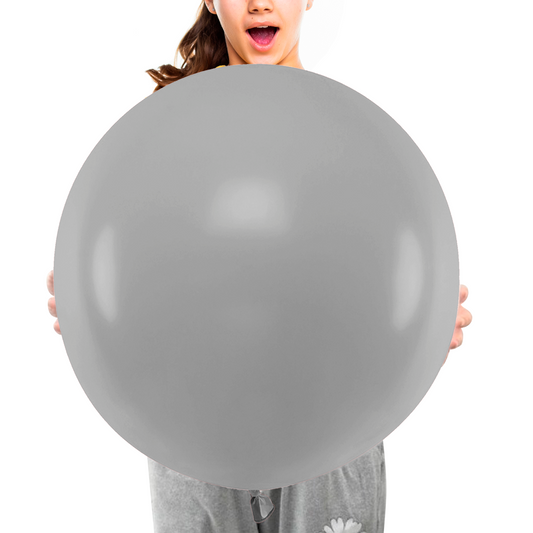 17 inches silver balloons