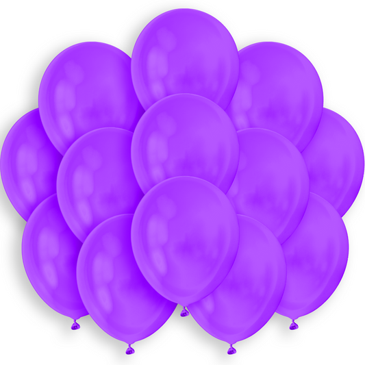 9 inches purple balloons