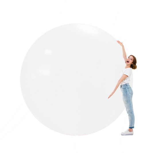 100 inch Giant White Balloons (20pcs)