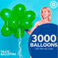 3000 forest green balloons for air or helium