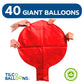 72" giant scarlet red wholesale balloon quantity