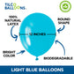 12 Inch Sky Blue Balloon