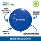 40" Royal Blue Biodegradable Balloons description