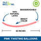 260 Flamingo Pink Twisting Balloon Description