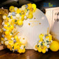 72" giant golden yellow wholesale balloon arch decoration