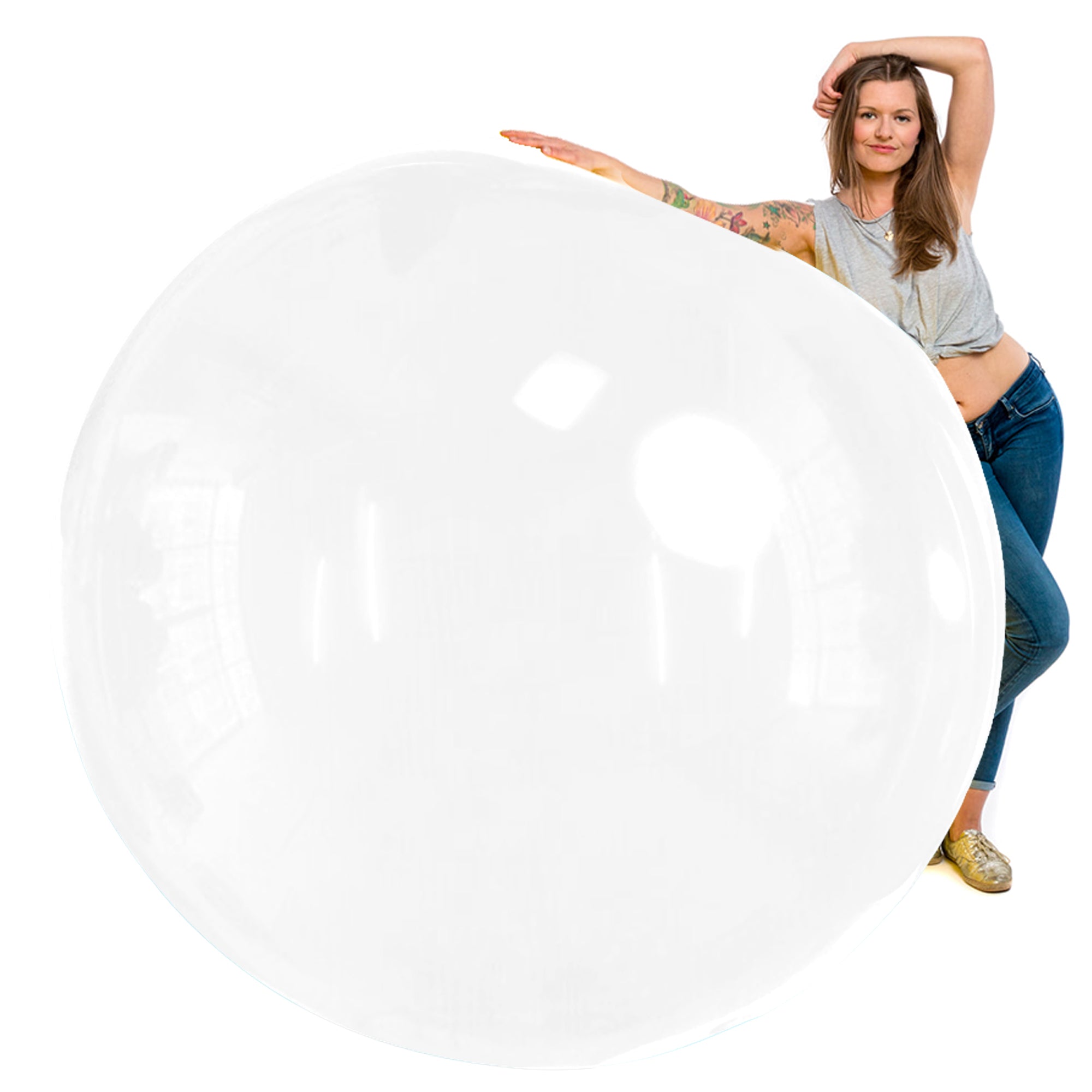 72 inch Giant White Balloons (40pcs) – Tilco Balloons