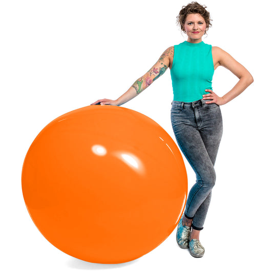 40" Bright Orange Biodegradable Balloons
